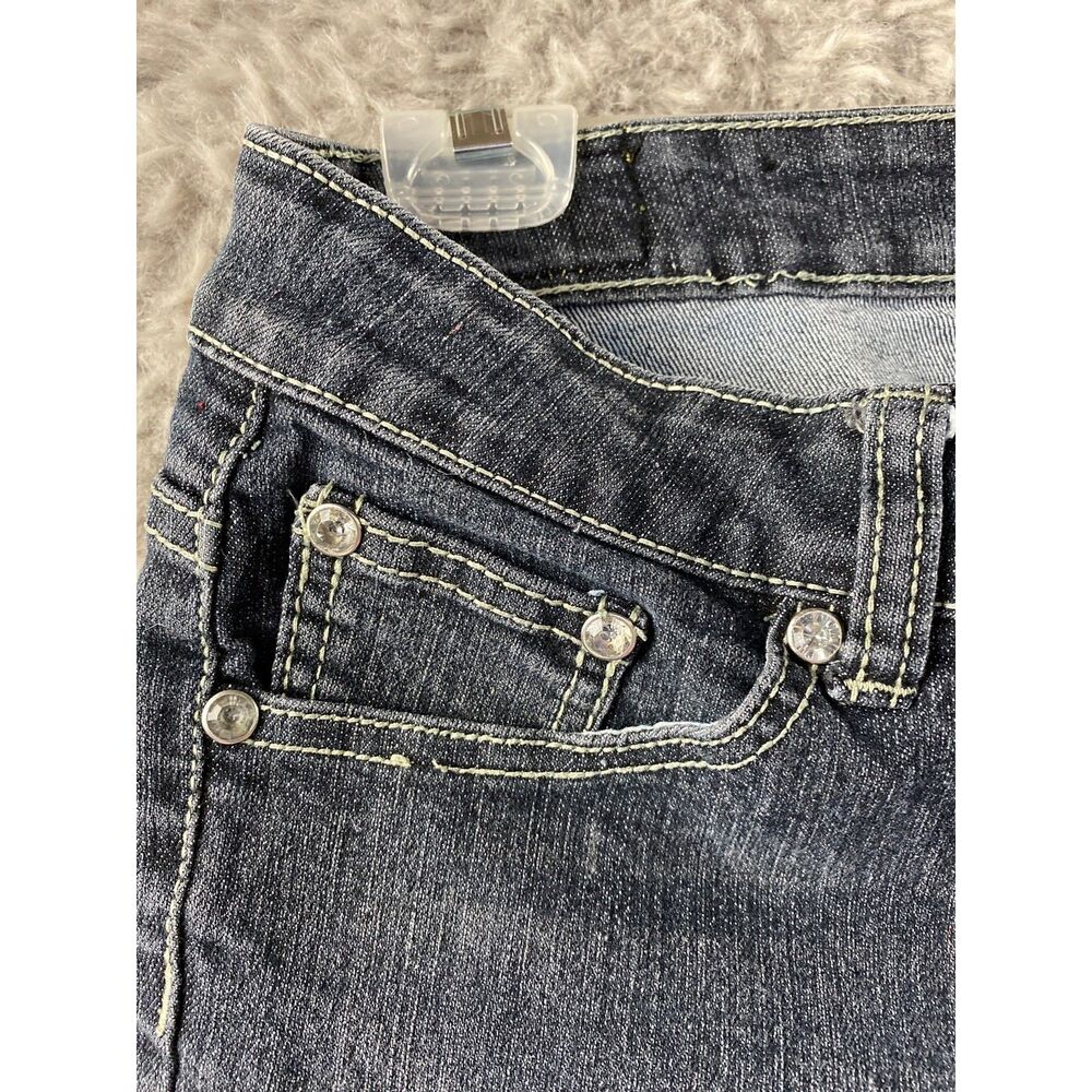 Cal Phoenix Jeans Women's 30x29 Skinny Stretch Juniors Blue Denim Casual - Picture 4 of 9